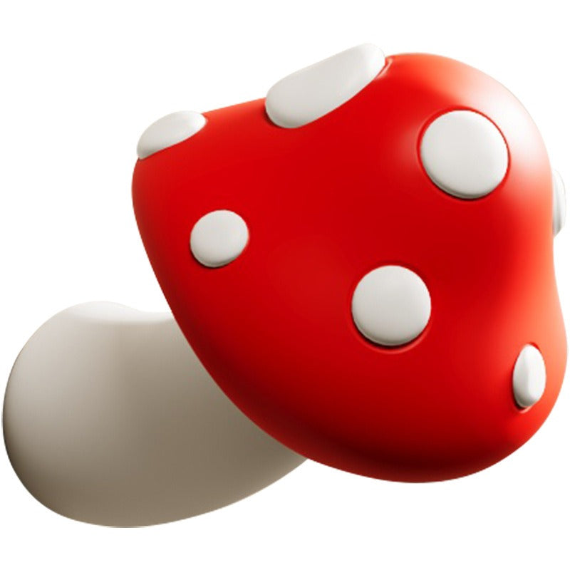 Cute Mushroom Shaped Wall Hook - No Punching Adhesive, Suitable for Facade, Wall, Key And Hat Hooks - Rural Farmhouse Style Decoration, Seamless Installation, No Mark Removal, Suitable for Entrance Corridor Storage, Plastic Hook, for Foyer